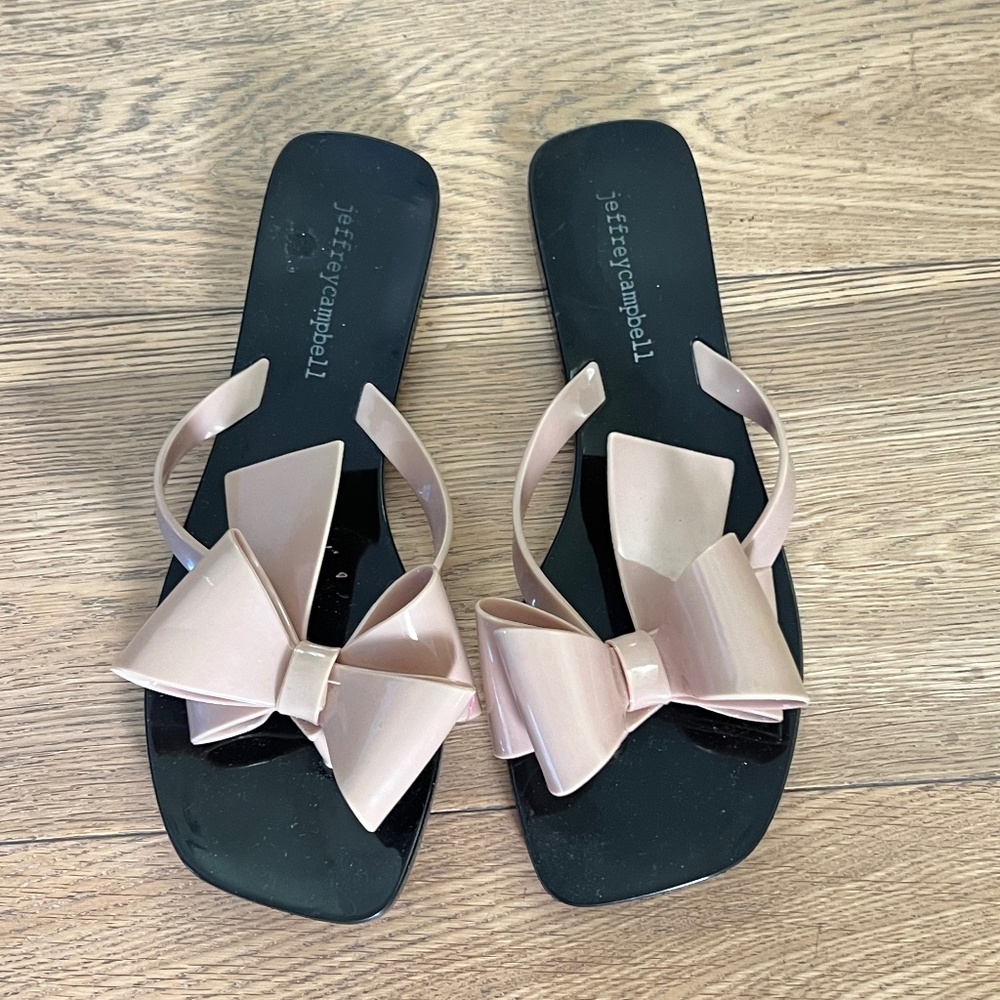 Jeffrey Campbell Sugary Flip Flop in Blush, Size 5